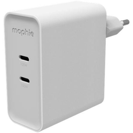 mophie Speedport 100 Universeel Wit AC Snel opladen Binnen