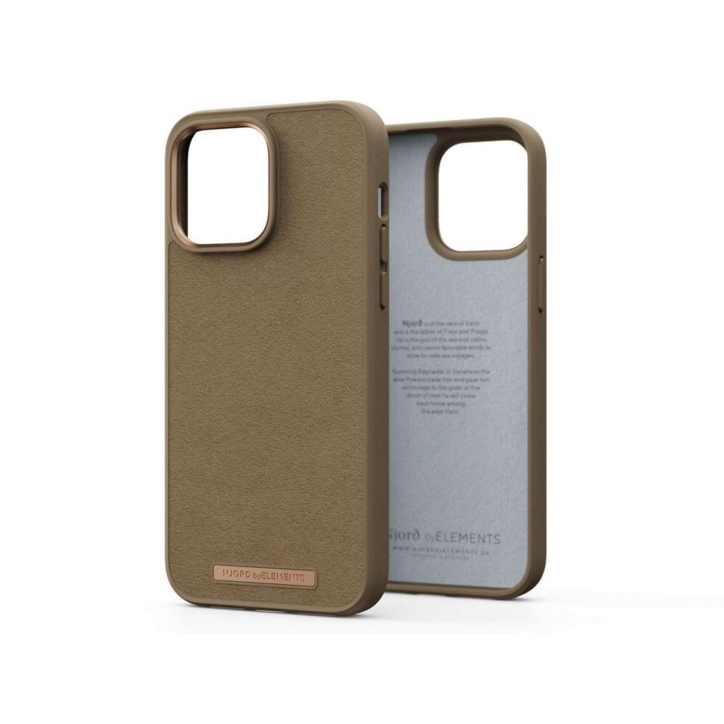 Njord Suede Comfort+ iPhone 14 Pro Max tok camel (NA44CM04) (NA44CM04)