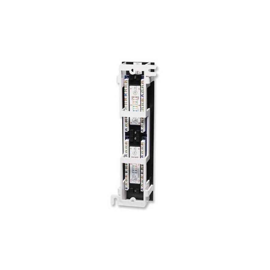 INTELLINET Patchpanel 12-Port Cat5e UTP Wandmontage sw (162470)