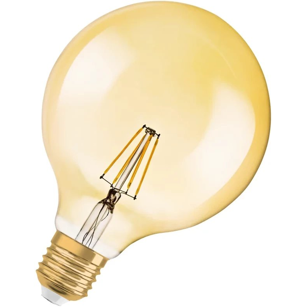 OSRAM LED žárovka VINTAGE, baňka, 4W, 2400K, patice E27, 410lm