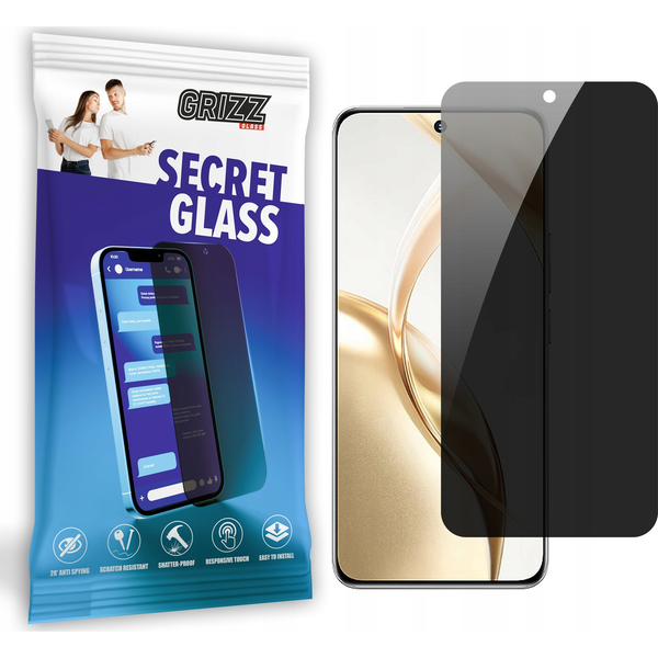  GrizzGlass Szkło prywatyzujące GrizzGlass SecretGlass do Honor 200