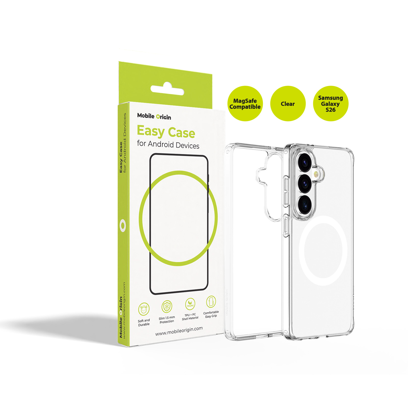 Pitaka Puzdro pre Samsung Galaxy S26 priehľadné