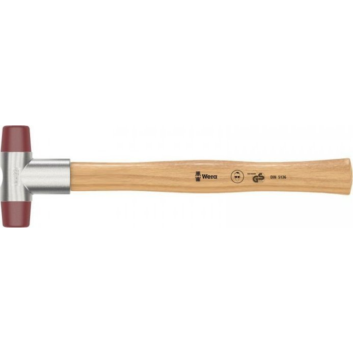 Kímélő kalapács középkemény 291 g Wera 102 05000510001 265 mm (05000510001)