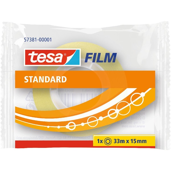 Tesa 57381 Standard 33m x 15mm ragasztószalag (57381-00001-02)