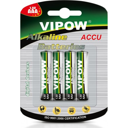 Alkáli Elem REBEL LR03 4 db (LEC-BAT0060B)