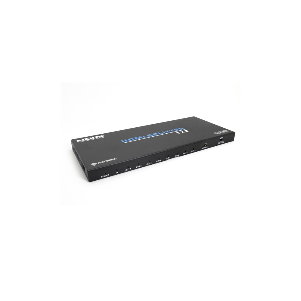 Proconnect PC-B18IHV HDMI 2.0b Splitter (8 PC - 1 Kijelző) (PC-B18IHV)
