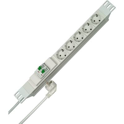 Kopp 931504015 Elosztó, 19 5 szörös Fehér Védőérintkezős 1 db (931504015)