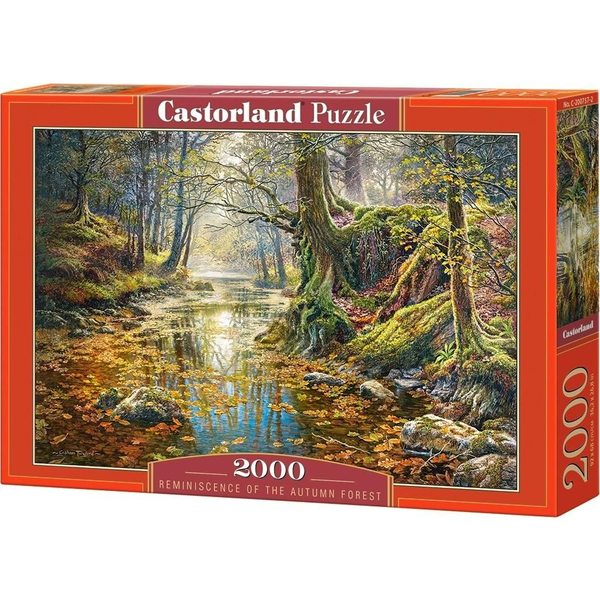 Castorland Reminiscence of the Autumn Forest 2000 pcs Puslespil 2000 stk Dyrelivet