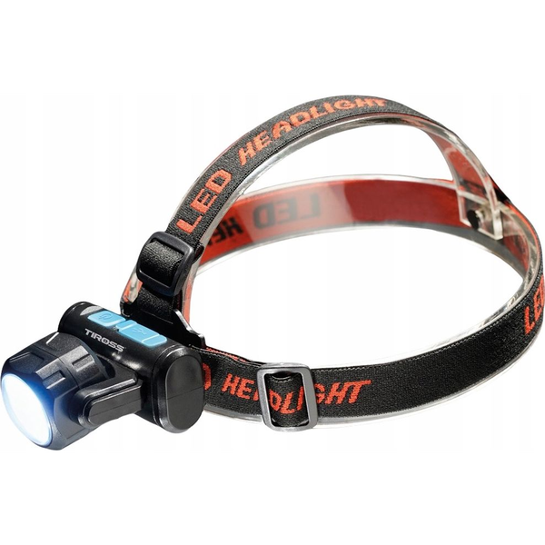 TIROSS LED HEAD LAMP 2W+COB3W USB TS-1960