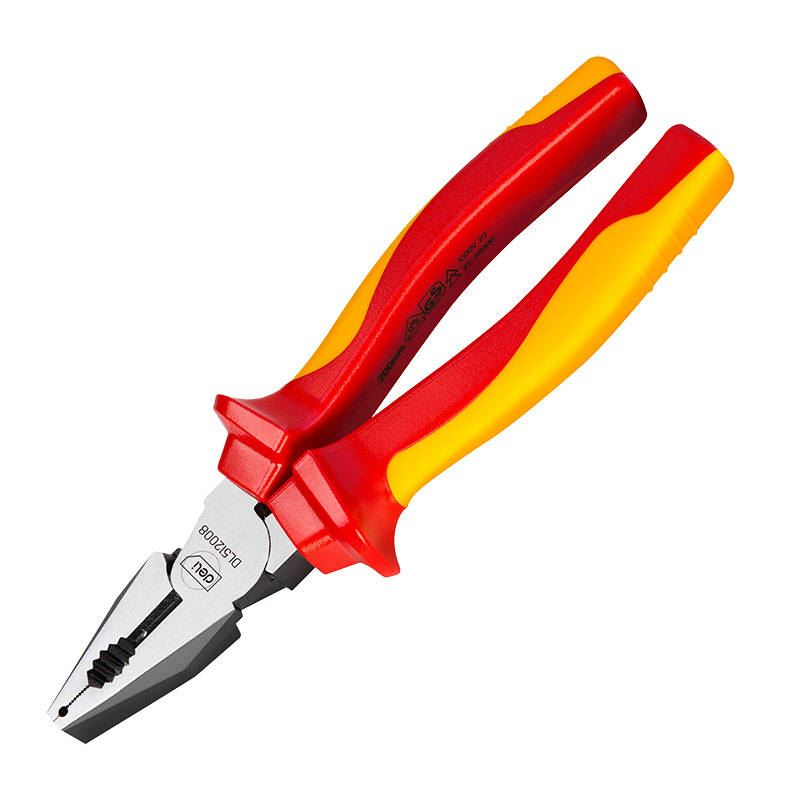 Deli Tools kombinált fogó (EDL512008) (EDL512008)