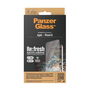 Защитно фолио PanzerGlass Re:fresh UWF за iPhone 15, С апликатор, Черен, Стъкло