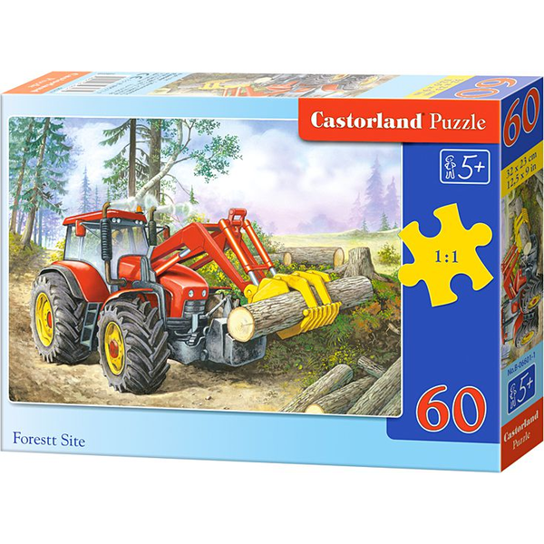 Castorland Forest Site 60 pcs Puzzle 60 pz Cartoni