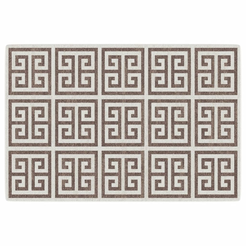 többszínű csúszásgátló rövid szálú szőnyeg 120 x 180 cm (4007222)