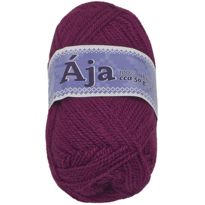 Ája NGM 50 g - 952 sötétbordó (6554)