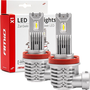 AMiO Led Izzó X1 sorozat H8/H9/H11/H16 12V 40W 6500K 2db (0502967)