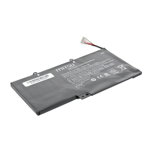 Батерия за лаптоп Mitsu Class A, съвместима с HP Pavilion X360 13-A,13-B,15-U,NP03XL