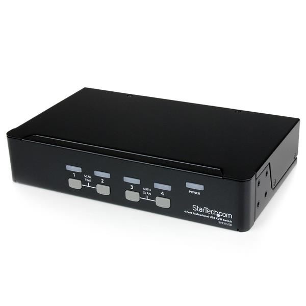 Startech.com KVM Switch 4PC VGA USB (SV431USB) (SV431USB)