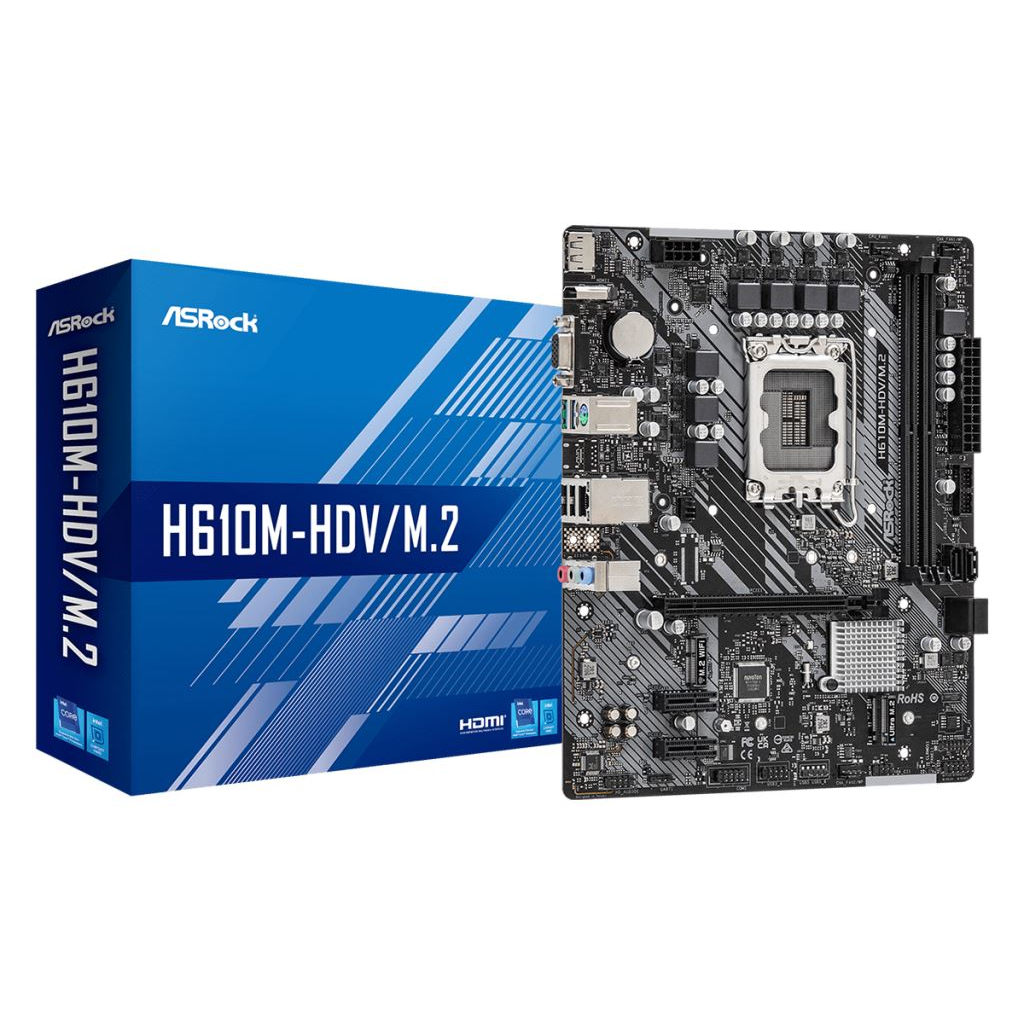 ASRock H610M-HDV/M.2 alaplap (H610M-HDV/M.2)