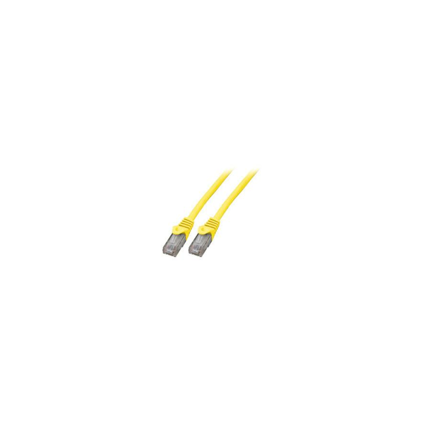 EFB RJ45 Patchkabel U/UTP, Cat.6, LSZH, CCA, 15m, gelb