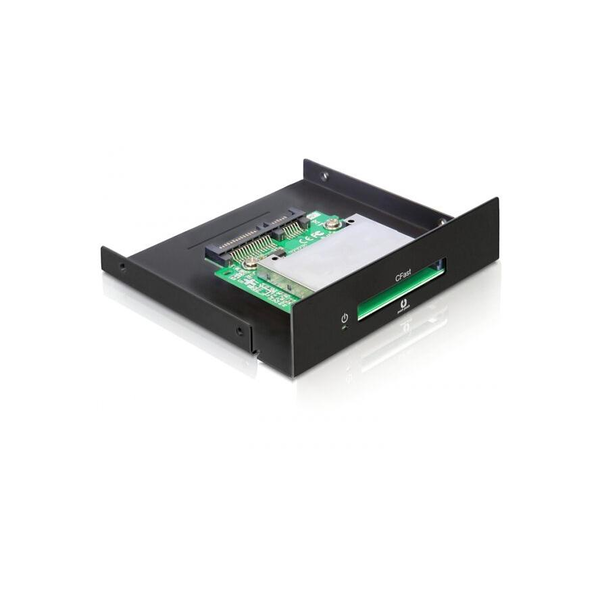 Delock 3,5" CFast kártyaolvasó fekete +slot bracket