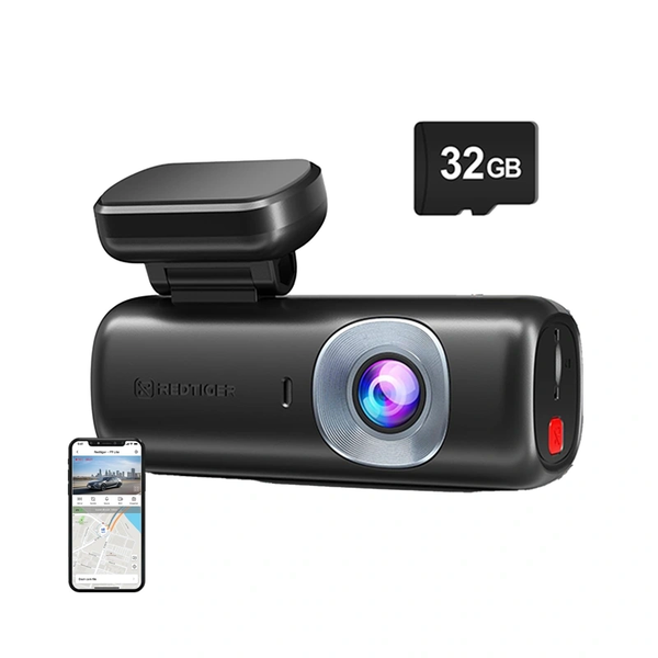 REDTIGER F9 Lite 4K autós kamera + 32GB kártya