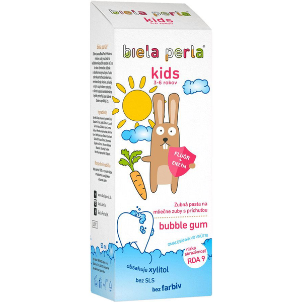 Biela perla - dětská, zubní pasta
