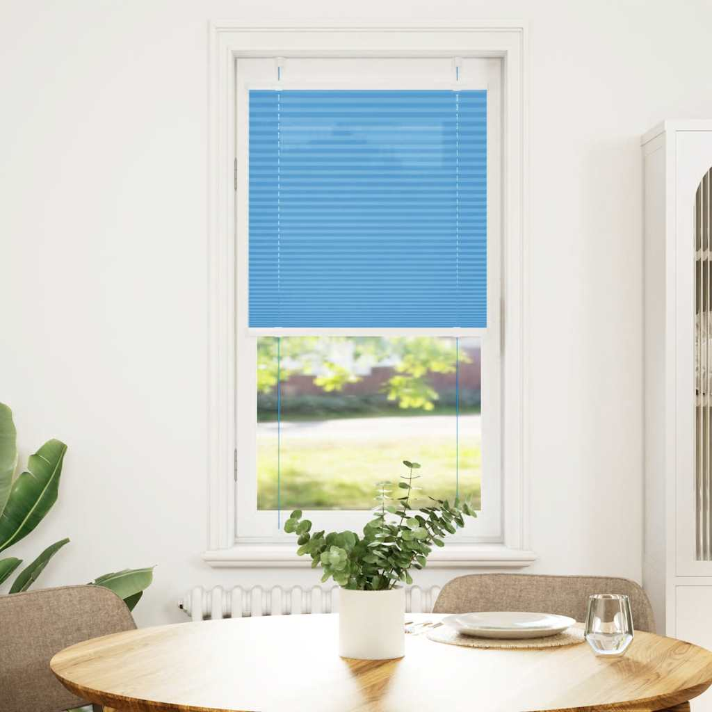 pliszírozott redőny kék 60x100 cm szövetszélesség 59,4 cm (4015169)