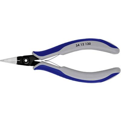 Precíziós elektronikai markoló fogó, 135 mm, lapos és széles, Knipex 34 12 130 (34 12 130)
