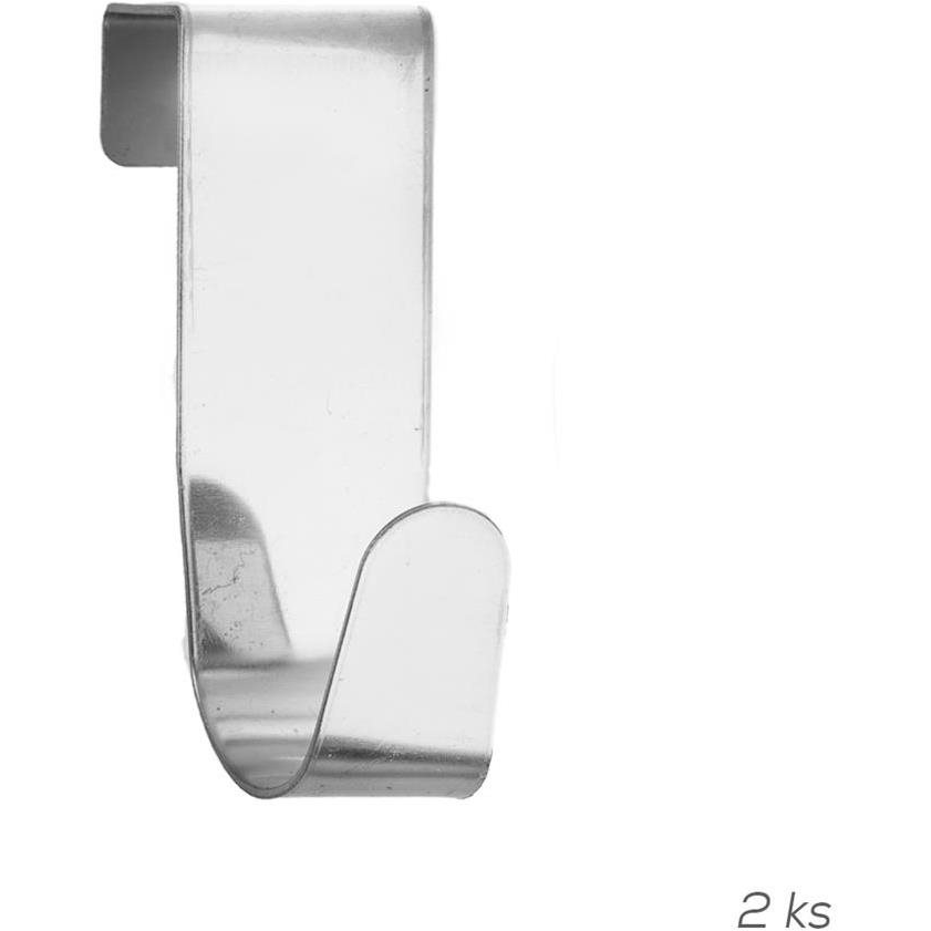 ORION Kampó ajtóra, rozsdamentes acél, 2 darab (834706)