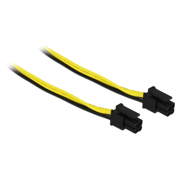 Delock Micro Fit 3.0 Kabel 4 Pin Stecker zu Stecker 50 cm