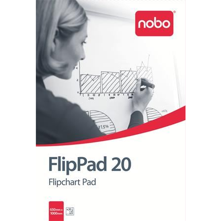NOBO Flipcharpapír 65 x 95,5 cm 20 lap (VN1631) (VN1631)