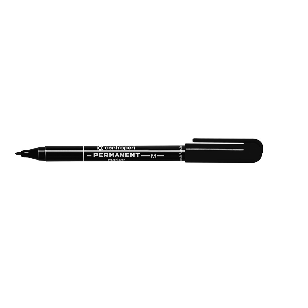 Centropen Alkoholos marker 1mm, M, 2846 fekete (A-628469412) (A-628469412)
