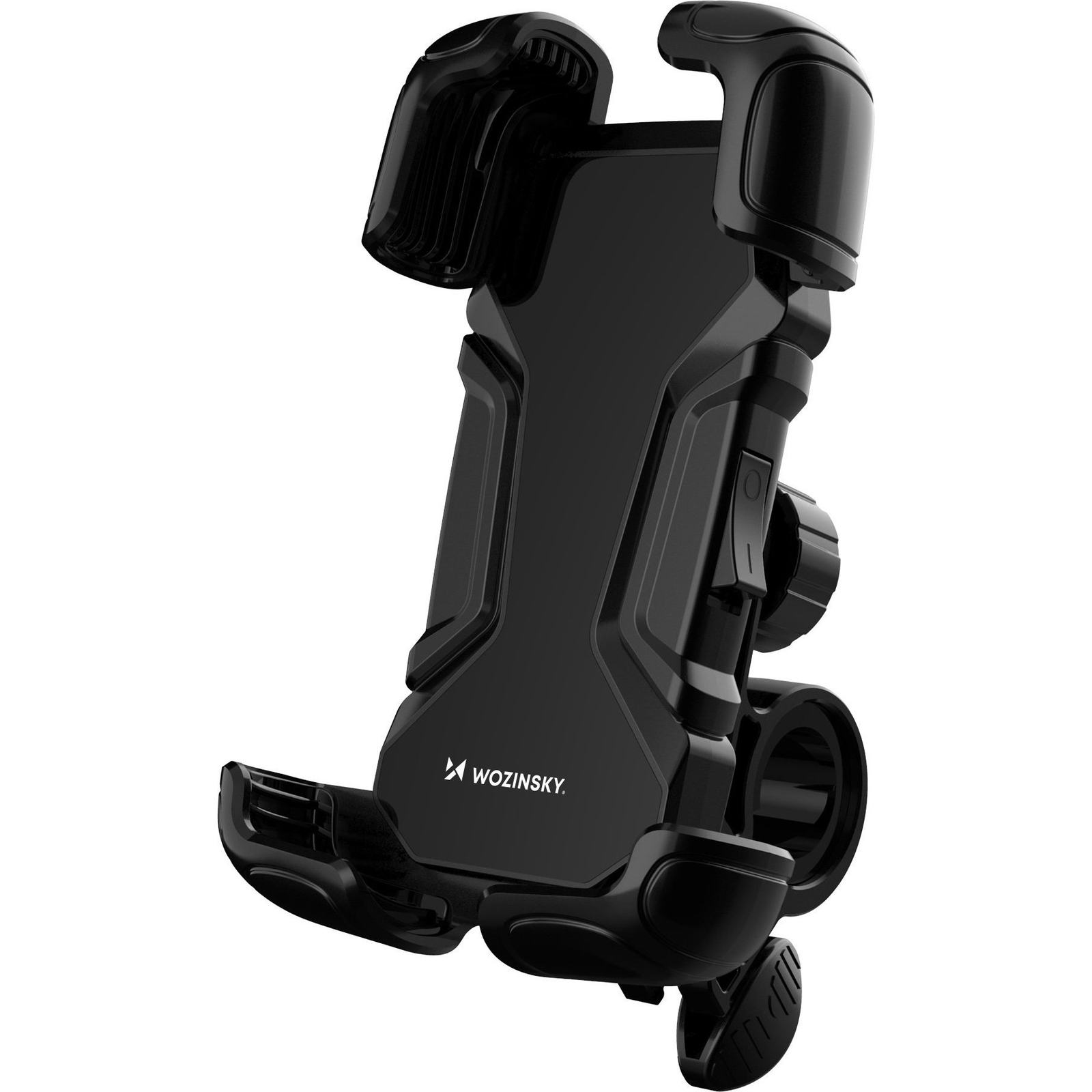 Wozinsky Erős Telefontartó Kerékpár Motorkerékpár Robogók Kormányához Fekete (5907769306723)