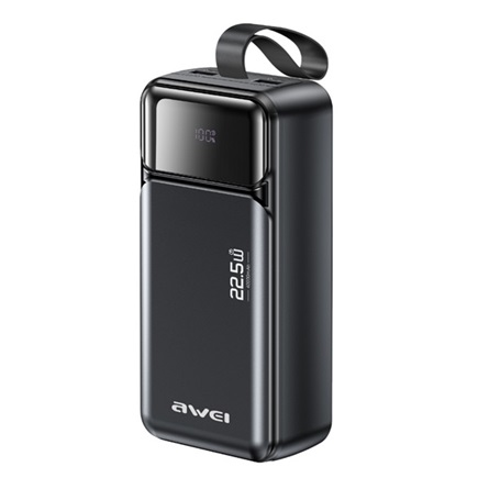 Външна батерия Awei PA-105 40 000 mAh, черна