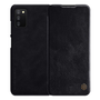Samsung Galaxy A03S (Sm-A037F) Nillkin Qin Tok Standing, Leather Effect (Flip, Side Opening, Bank Card Holder) Черен