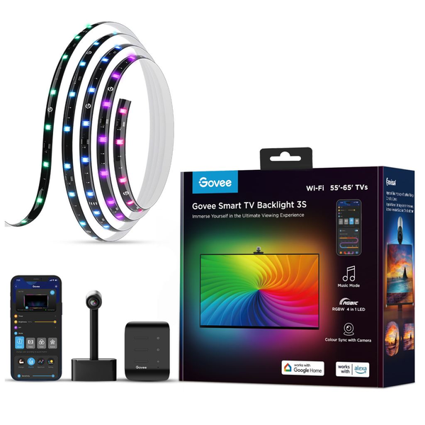 LED pásek Govee H6098CD1 TV Backlight pro TV 55-65 palců (podsvícení