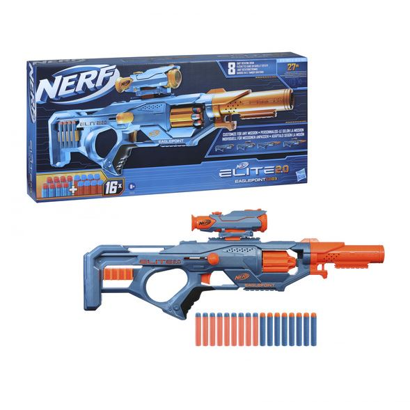 Nerf: Elite 2.0 Eaglepoint RD8 szivacslövő fegyver (F0423EU4) (F0423EU4)