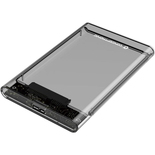 Conceptronic DANTE03T αποθηκευτικά περιβλήματα μονάδων αποθήκευσης Πλαίσιο HDD/SSD Διαφανής 2.5"