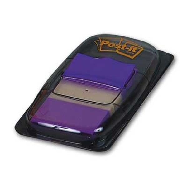 3M Post-it 680-8 25x43mm öntapadós 50lapos lila jelölőcímke (7000144933)