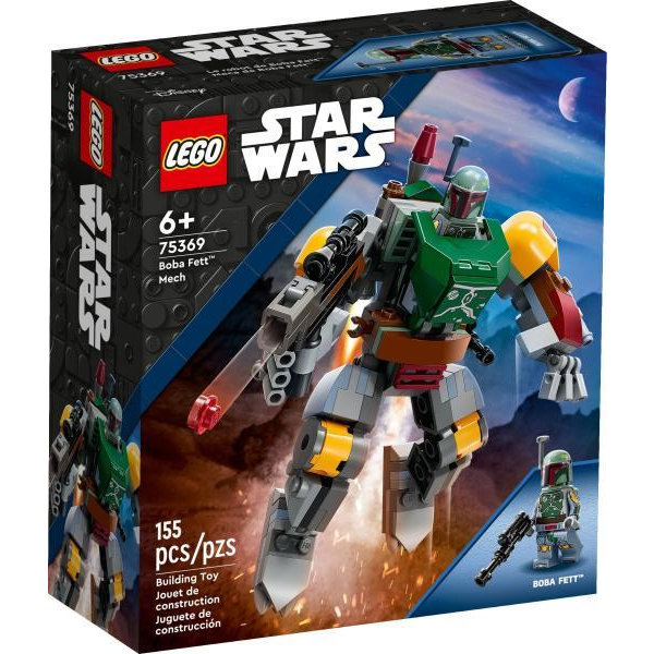 STAVEBNICE LEGO | STAR WARS 75369 MECH BOBY FETTA dárek PRO DÍTĚ + TAŠKA