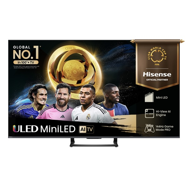 Televize HISENSE 75U7Q 75" MINILED 4K 144Hz VRR VIDAA Dolby Atmos
