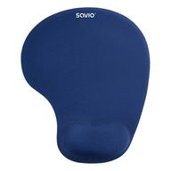 SAVIO MP-01NB zselés egérpad sötétkék (SAVIO MP-01NB)