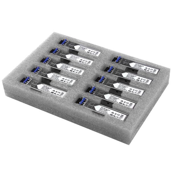 StarTech.com GLCLHSMD10ST modul til netværksmodtager Fiberoptisk 1250 Mbit/s SFP 1310 nm
