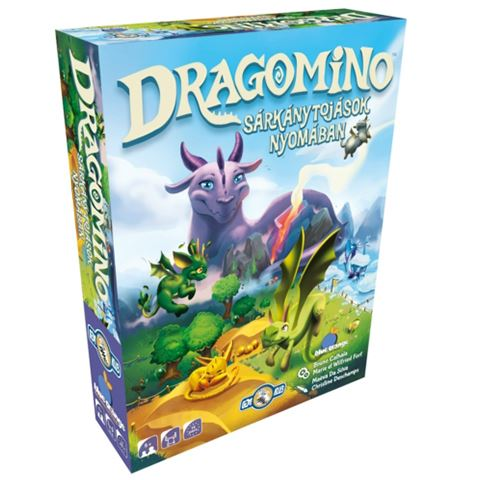 Asmodee Dragomino: Sárkánytojások nyomában társasjáték (BLU34824) (BLU34824)