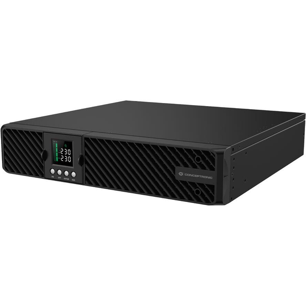 Conceptronic ZEUS51E3K UPS-enhed Dobbeltkonvertering (online) 3 kVA 3000 W 9 AC stikkontakt(er)