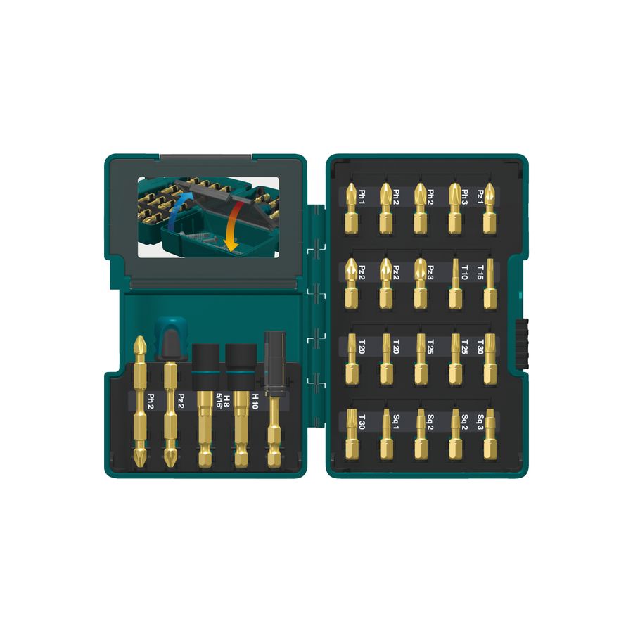 Makita B-49921 Bit Készlet (26db/csomag) (B-49921)