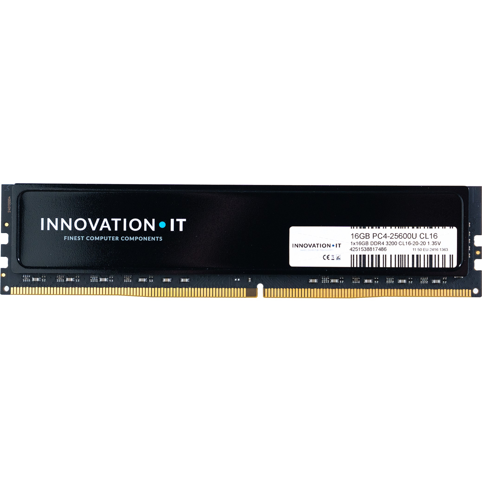Innovation IT 16GB DDR4 3200MHz CL16 Heatspreader RAM modul (4251538817486)