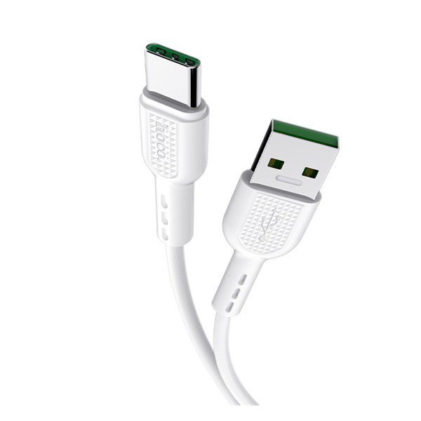 HOCO X33 adatkábel és töltő (USB - Type-C, gyorstöltés támogatás, 100cm) FEHÉR (X33_TYPE-C_W)
