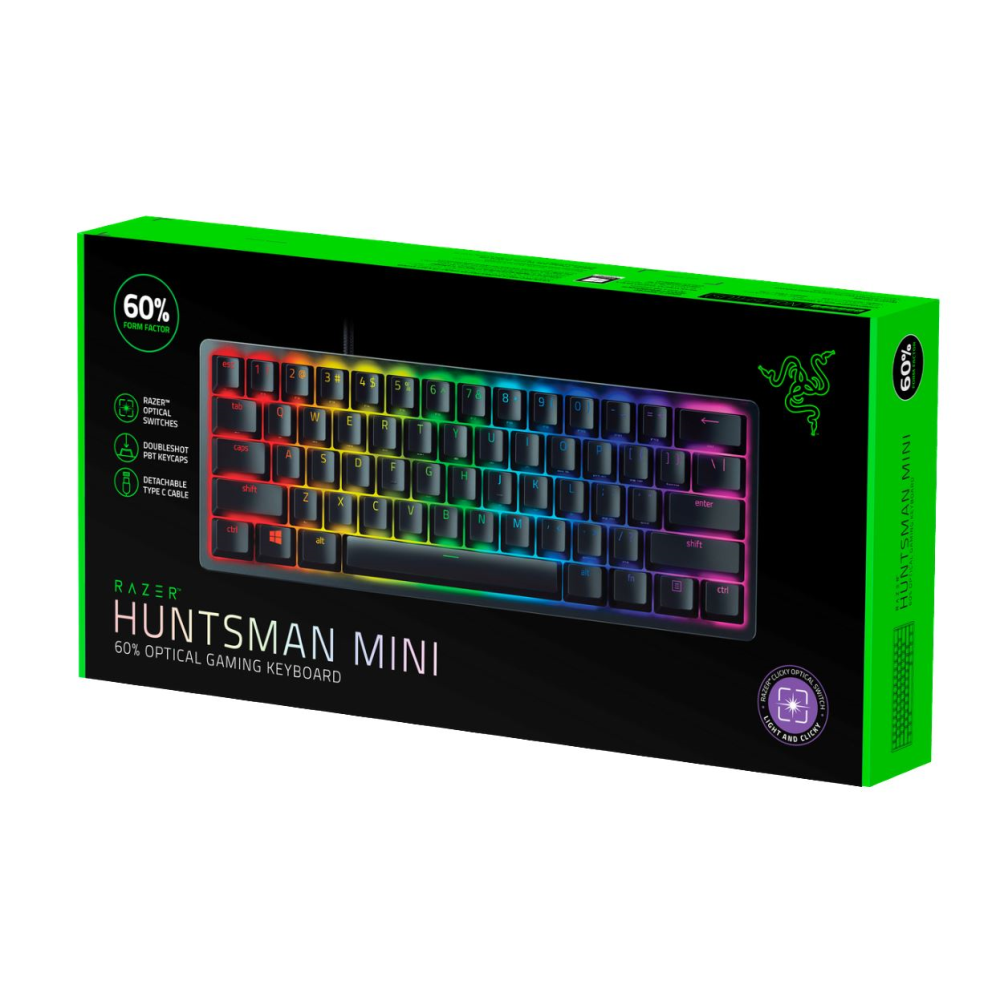 Razer Huntsman Mini (Red Switch) - US Layout (RZ03-03390200-R3M1)