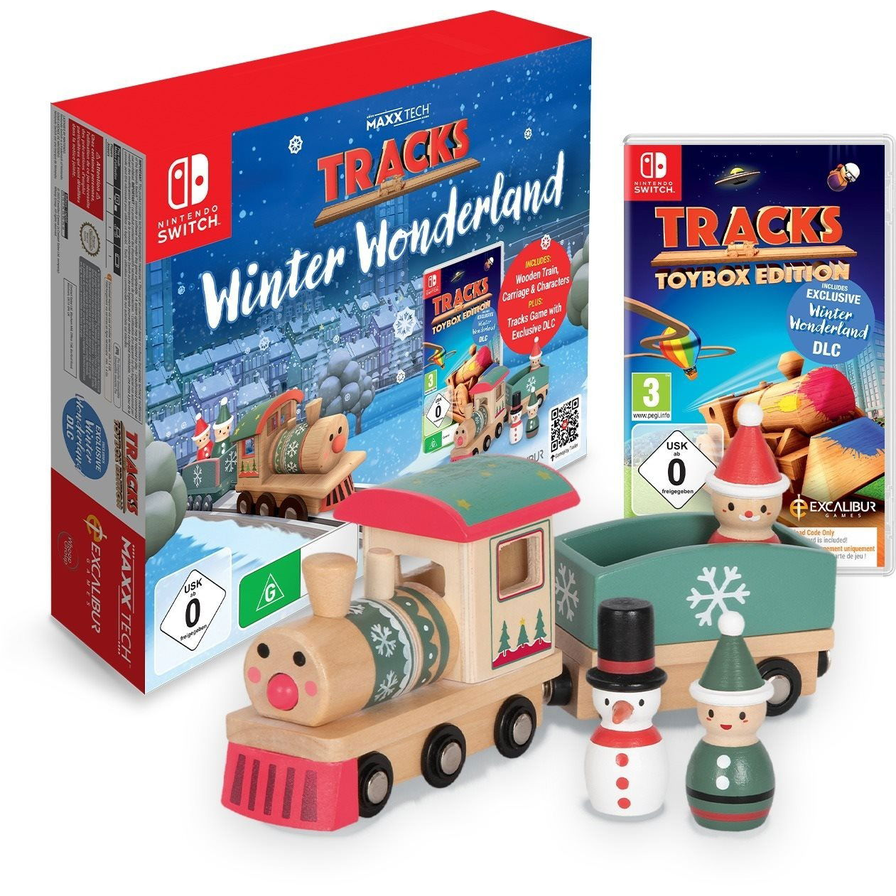 Tracks Toybox Edition + Winter Wonderland DLC + játék - Nintendo Switch (PC - Dobozos játék)